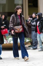 TAYLOR HILL Leaves Carolina Herrera Fashion Show in New York City 02/10/2025
