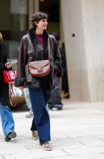 TAYLOR HILL Leaves Carolina Herrera Fashion Show in New York City 02/10/2025