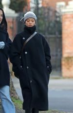 TAYLOR RUSSELL Out with a Friend in London 02/17/2025