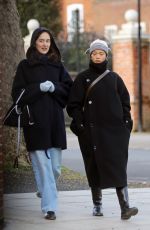 TAYLOR RUSSELL Out with a Friend in London 02/17/2025