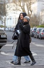 TAYLOR RUSSELL Out with a Friend in London 02/17/2025