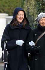 TAYLOR RUSSELL Out with a Friend in London 02/17/2025