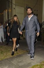 TAYLOR SWIFT and Travis Kelce Night Out in New Orleans 02/07/2025