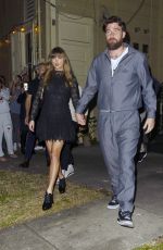 TAYLOR SWIFT and Travis Kelce Night Out in New Orleans 02/07/2025