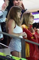 TAYLOR SWIFT at Super Bowl LIX at Caesars Superdome in New Orleans 02/09/2025