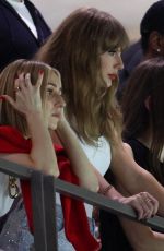 TAYLOR SWIFT at Super Bowl LIX at Caesars Superdome in New Orleans 02/09/2025