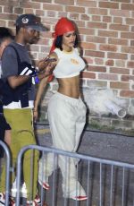 TEYANA TAYLOR Arrives at 2025 Fanatics Super Bowl Party in New Orleans 02/08/2025