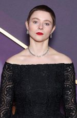 THOMASIN MCKENZIE at EE BAFTA Film Awards 2025 in London 02/16/2025
