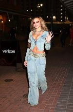 TINASHE Arrives at House of Verizon Super Bowl Event 02/09/2025