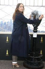 TROIAN BELLISARIO Celebrates Amazon Prime Video Series On Call at Empire State Building in New York City 02/19/2025