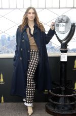 TROIAN BELLISARIO Celebrates Amazon Prime Video Series On Call at Empire State Building in New York City 02/19/2025