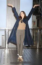 TROIAN BELLISARIO Celebrates Amazon Prime Video Series On Call at Empire State Building in New York City 02/19/2025