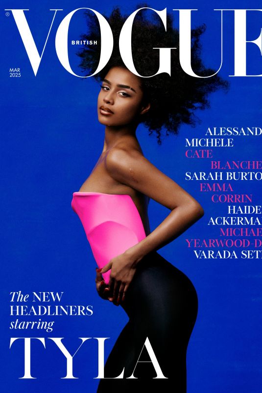 TYLA for UK Vogue, March 2025