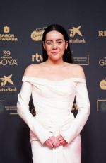 VALERIA CASTRO at 39th Goya Cinema Awards in Granada 02/08/2025