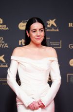 VALERIA CASTRO at 39th Goya Cinema Awards in Granada 02/08/2025