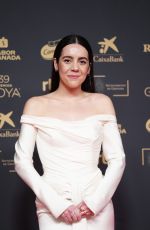 VALERIA CASTRO at 39th Goya Cinema Awards in Granada 02/08/2025