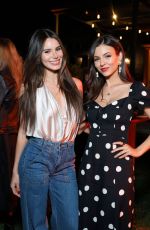 VICTORIA JUSTICE at #CultureMakers Event in Partnership with Elle and Movado in Beverly Hills 02/20/2025