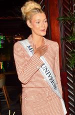 VICTORIA KJAER THEILVIG Arrives in Puerto Rico 02/13/2025