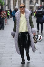 VOGUE WILLIAMS Arrives at Global Radio Podcast 02/03/2025