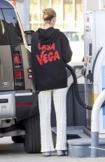WHITNEY PORT at a Gas Station in Studio City 02/16/2025