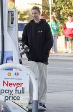 WHITNEY PORT at a Gas Station in Studio City 02/16/2025