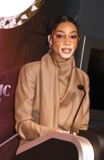 WINNIE HARLOW Lights up Empire State Building to Kick off New York Fashion Week 02/05/2025