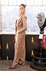 WINNIE HARLOW Lights up Empire State Building to Kick off New York Fashion Week 02/05/2025