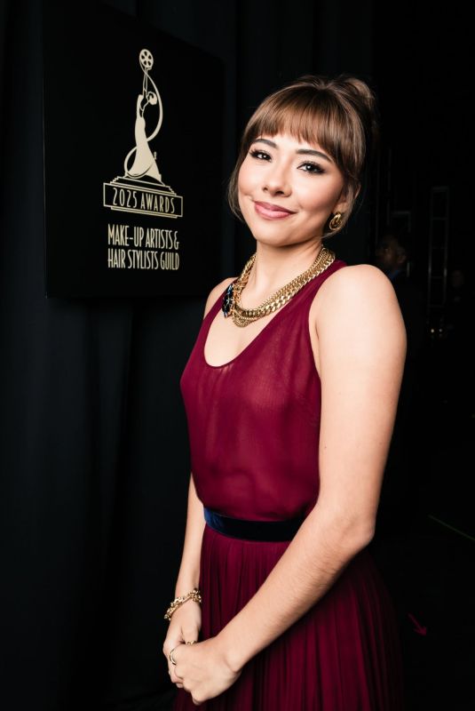 XOCHITL GOMEZ - Make-Up Artists & Hair Stylists Guild Awards Portraits, February 2025