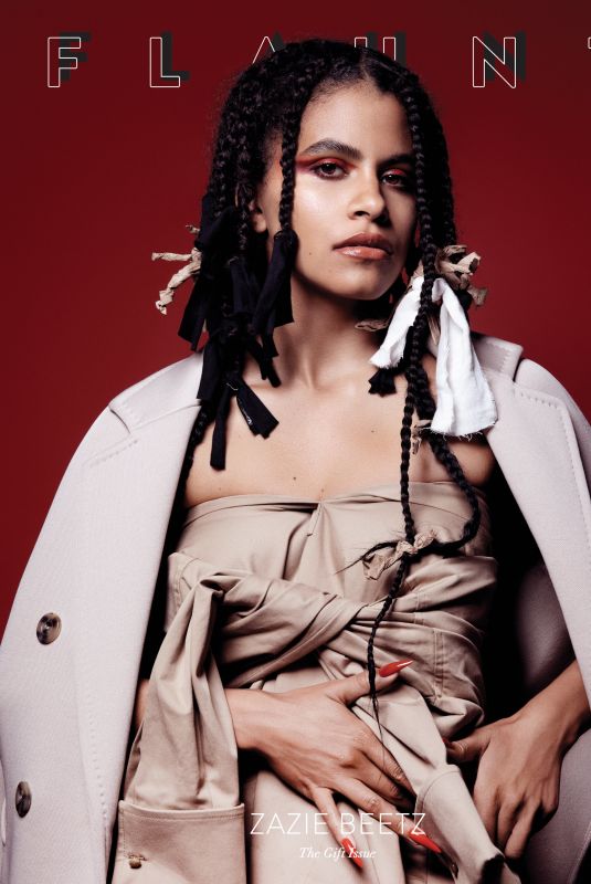 ZAZIE BEETZ for Flaunt Magazine - The Gift Issue, February 2025