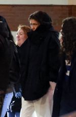ZENDAYA Out with Family and Friends in Boston 12/08/2024