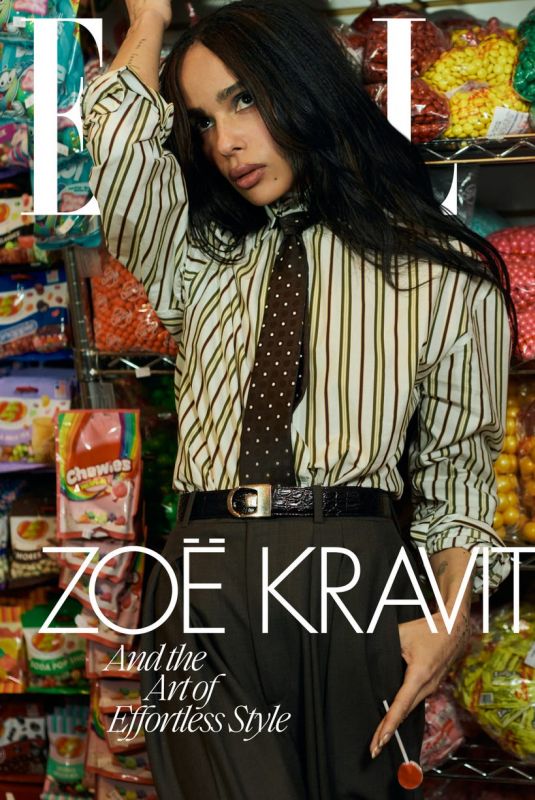 ZOE KRAVITZ for US Elle, March 2025