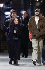 ZOE KRAVITZ Leaves Danielle Haim