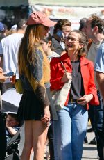 ZOEY DEUTCH Out Shopping at Farmers Market in Los Angeles 02/23/2025