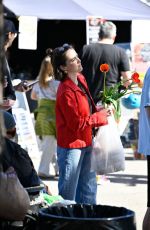 ZOEY DEUTCH Out Shopping at Farmers Market in Los Angeles 02/23/2025