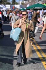 ZOEY DEUTCH Out with a Friend at the Studio City Farmers Market 02/09/2025
