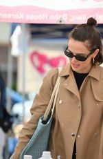 ZOEY DEUTCH Out with a Friend at the Studio City Farmers Market 02/09/2025