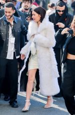 ADELE EXARCHOPOULOS Arrives at Courreges Fall/Winter 2025-2026 Show at Paris Fashion Week 03/05/2025