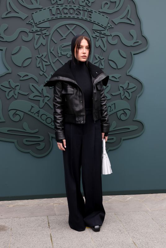 ADELE EXARCHOPOULOS at Lacoste Show at Paris Fashion Week in Paris 03/09/2025