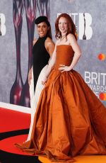 ALEX SCOTT and JESS GLYNNE at 2025 BRIT Awards in London 03/01/2025