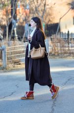 ALEXANDRA DADDARIO Out and About in New York 03/08/2025