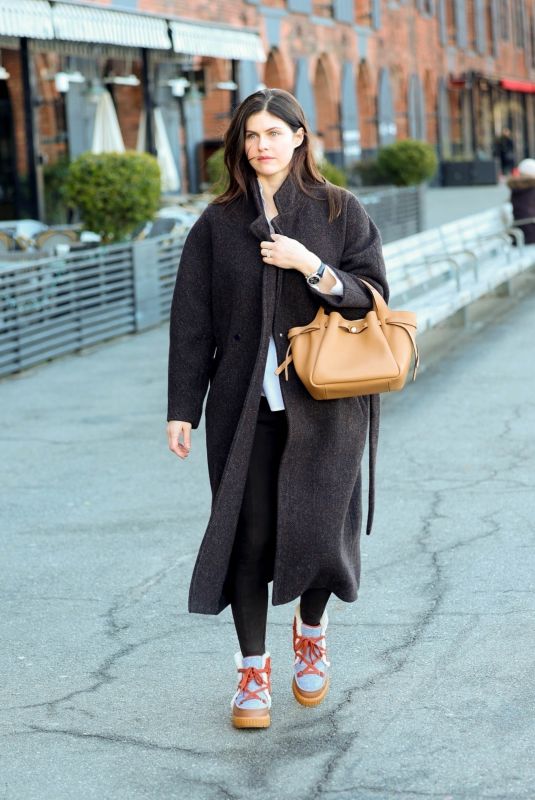 ALEXANDRA DADDARIO Out and About in New York 03/08/2025