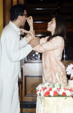 ALIA BHATT at Her Birthday Celebration 2025 with Media in Mumbai 03/13/2025