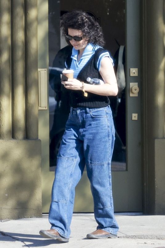 ALIA SHAWKAT Out for Coffee in Los Feliz 03/09/2025