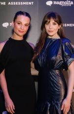 ALICIA VIKANDER and ELIZABETH OLSEN at The Assessment Premiere in New York 03/20/2025