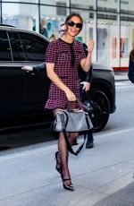 ALICIA VIKANDER Arrives at NBC Studios in New York City 03/18/2025