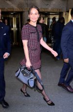 ALICIA VIKANDER Arrives at NBC Studios in New York City 03/18/2025