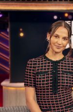 ALICIA VIKANDER at Kelly Clarkson Show 03/20/2025