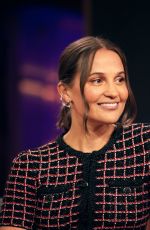 ALICIA VIKANDER at Kelly Clarkson Show 03/20/2025