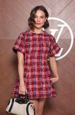 ALICIA VIKANDER at Louis Vuitton Womenswear Fall/Winter 2025/26 Show at Paris Fashion Week 03/10/2025