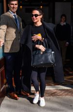 ALICIA VIKANDER Out in Tribeca in New York 03/22/2025